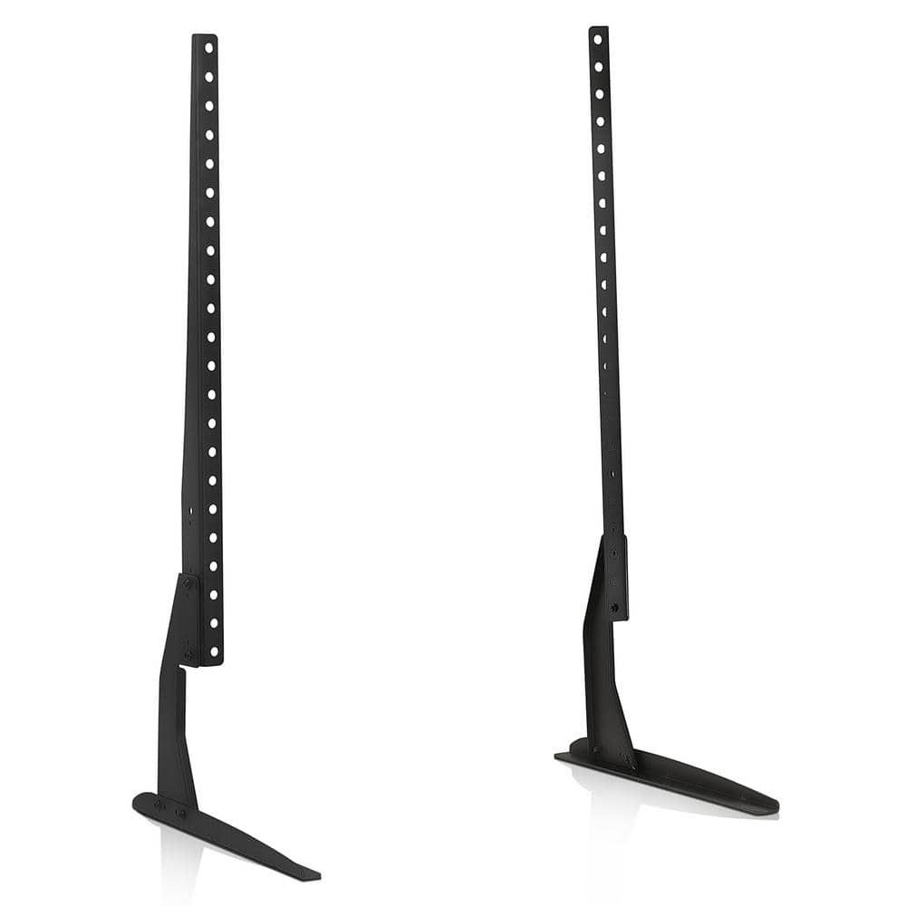 Mount-It! Universal TV Stand Base Replacement | Table top Pedestal Mount Fits 32 - 60 inch LCD LED Plasma TVs | 110 Lbs. Capacity | VESA 800 x 400 mm
