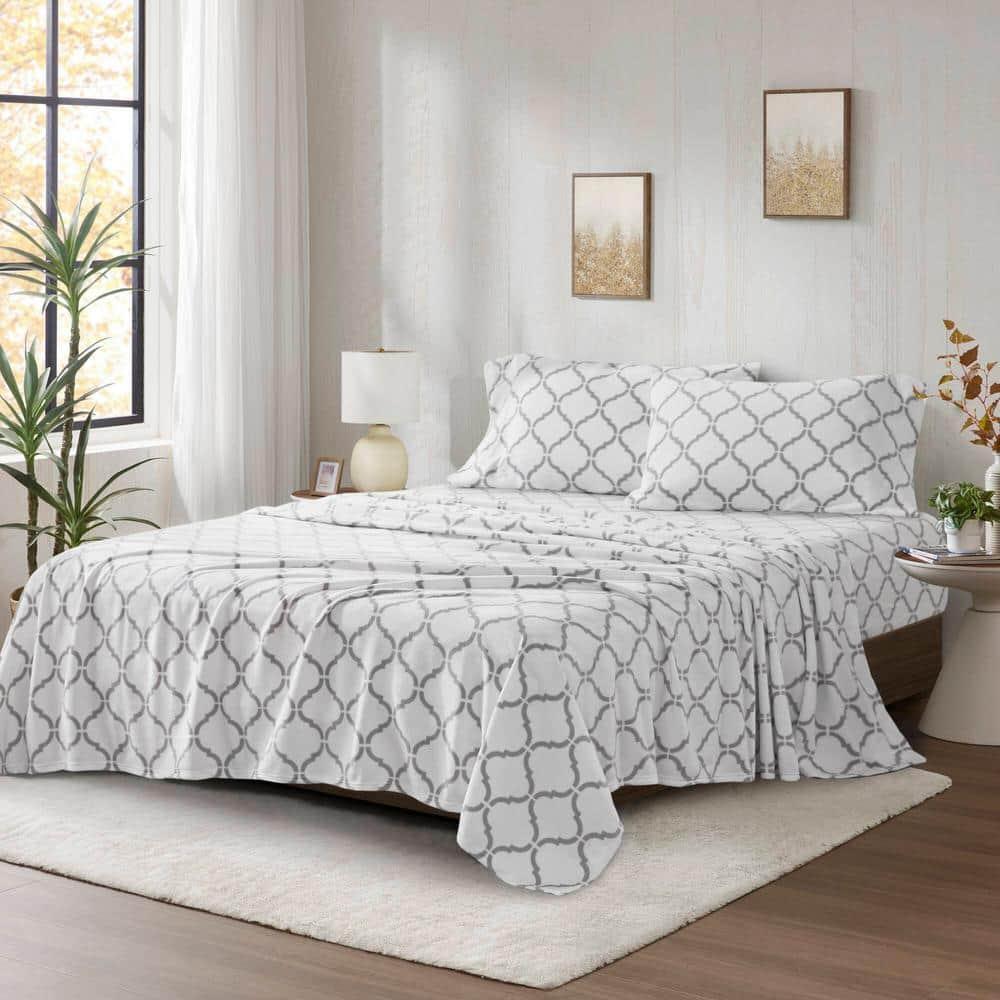 Madison Park Micro Fleece Sheet Set
