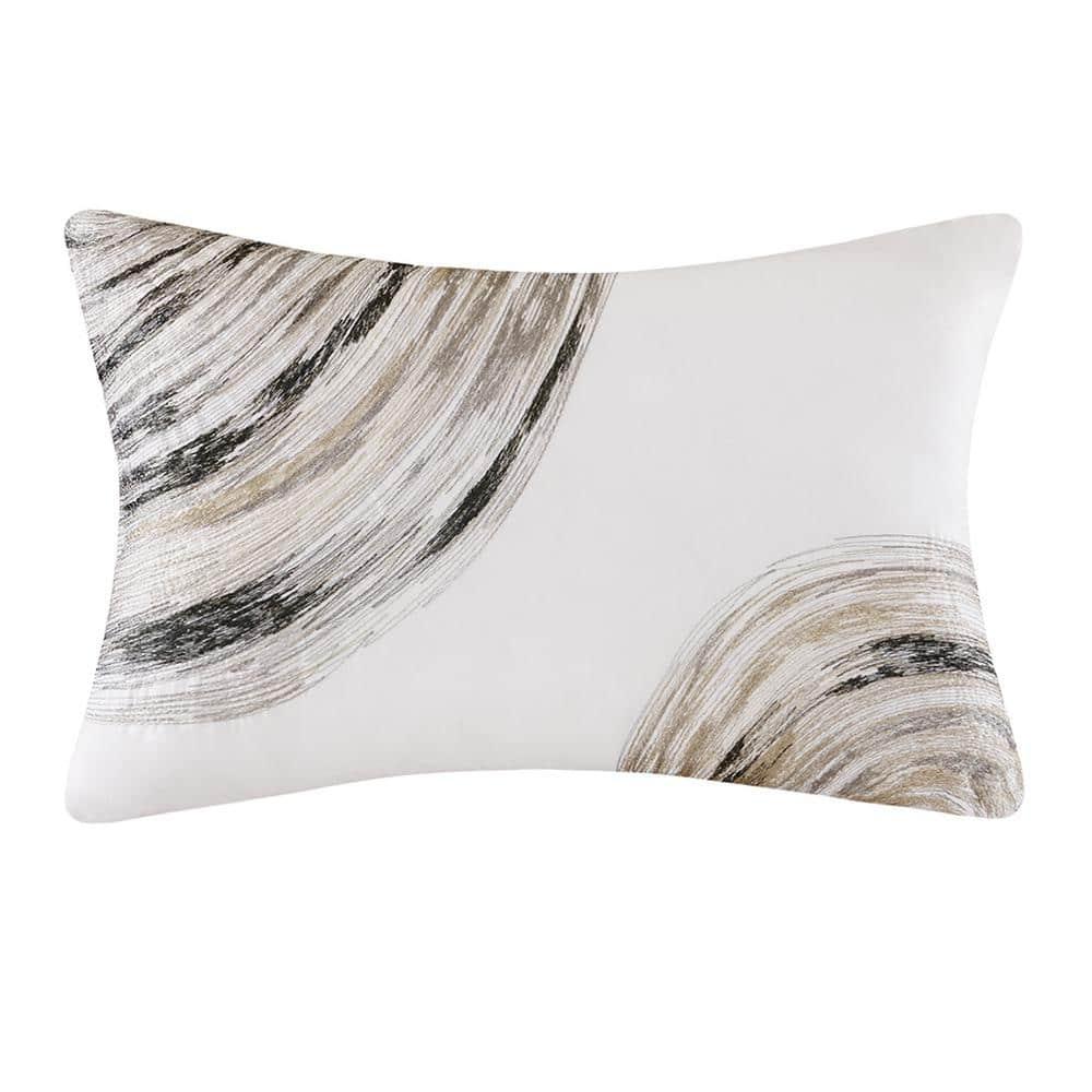 Madison Park Essentials Saben Striped Comforter Set with Cotton Bed Sheets