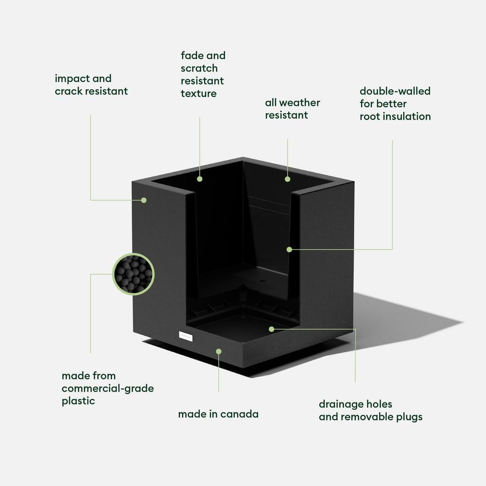 Block Series Cube Planter