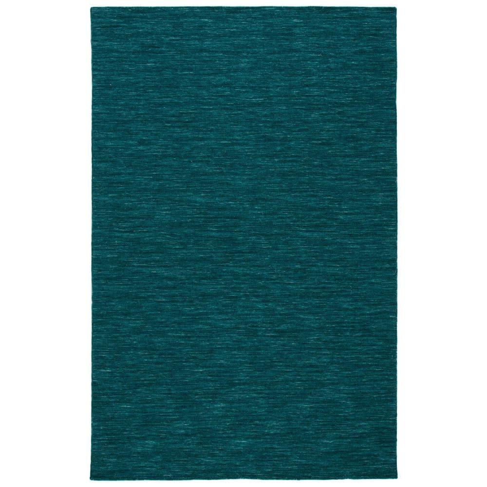 Kilim KLM850 Hand Loomed Area Rug - Dark Green - 8'x10' - Safavieh