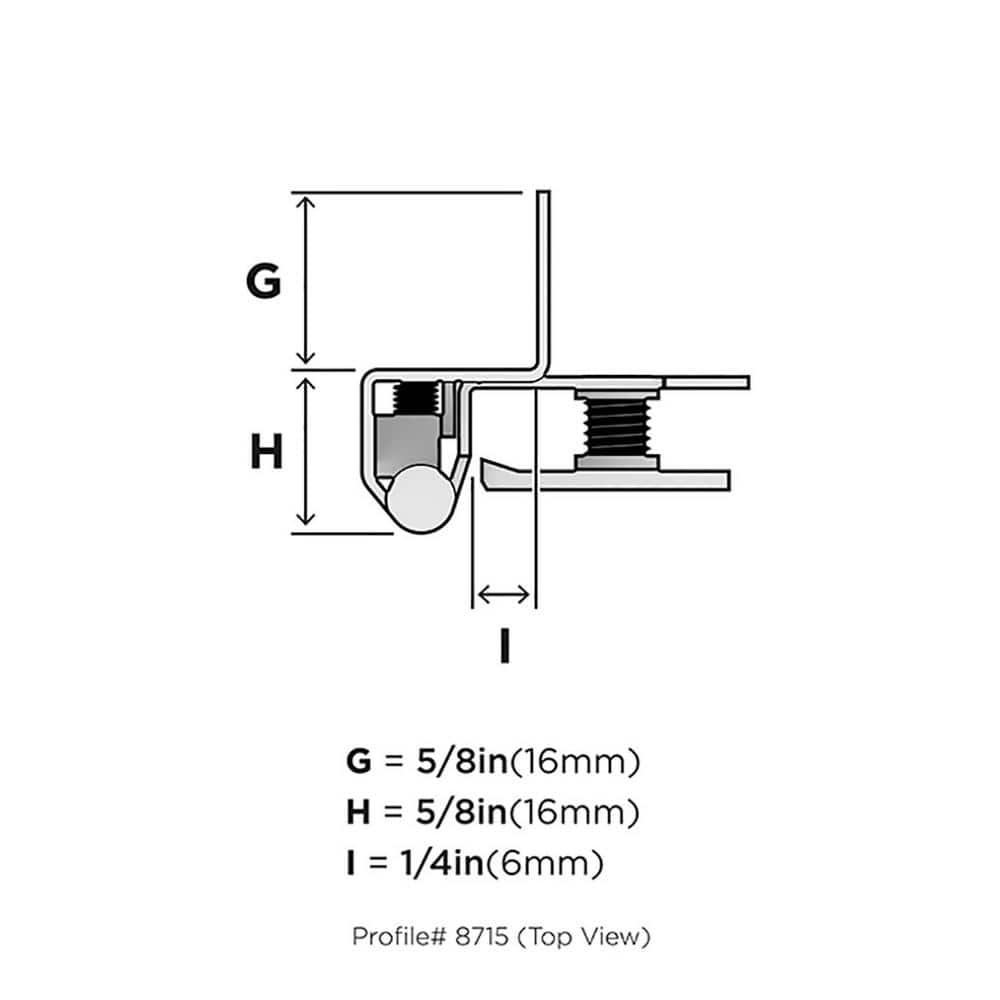 2" Wrap Hinge