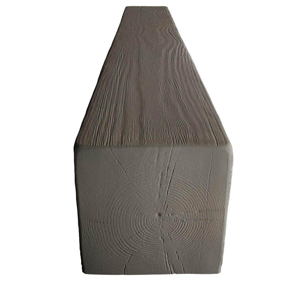 Sandblasted Endurathane Faux Wood 3-Sided Ceiling Beam (U-beam)