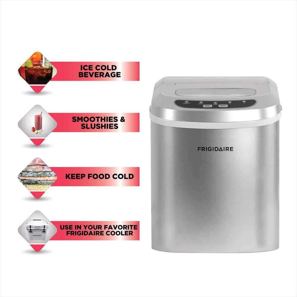 Frigidaire Small Appliances Frigidaire Small Appliances 26 Lb. Daily Production Cube Ice Freestanding Ice Maker