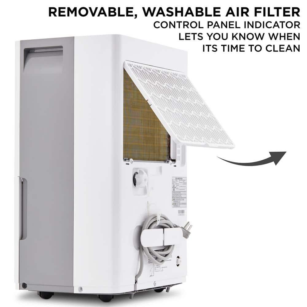 Ivation Ivation 50 Pints Tower Dehumidifier for Rooms up to 4500 Cubic Feet