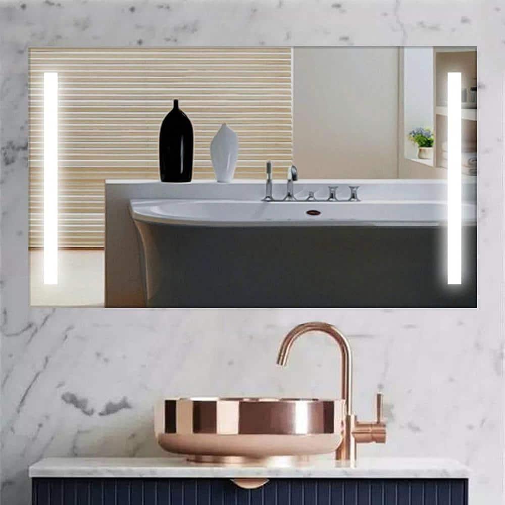 Vanity Art VA1-48 LED Bathroom Mirror with Sensor Switch - 48 x 28 x 1 in.