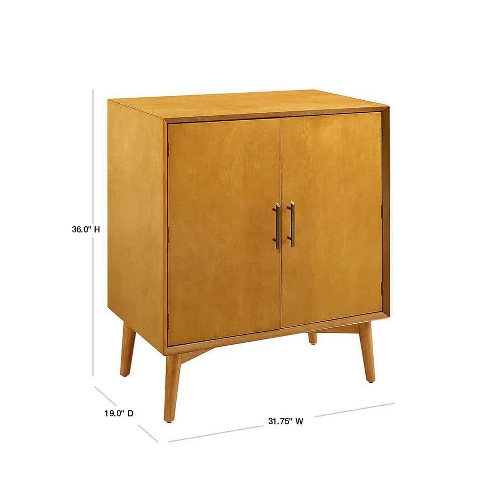 Landon Bar Cabinet Brown - Crosley