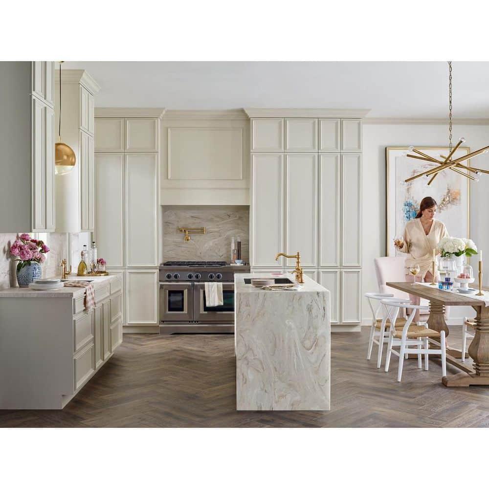 Moen Traditional Wall Mount Swing Arm Folding Pot Filler Kitchen Faucet