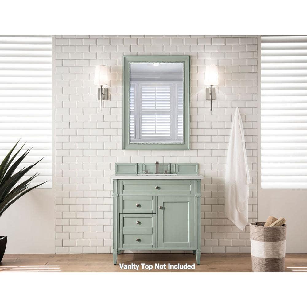 James Martin Vanities 650-V36 Brittany 36" Single Basin Poplar Wood Vanity Cabinet Only -