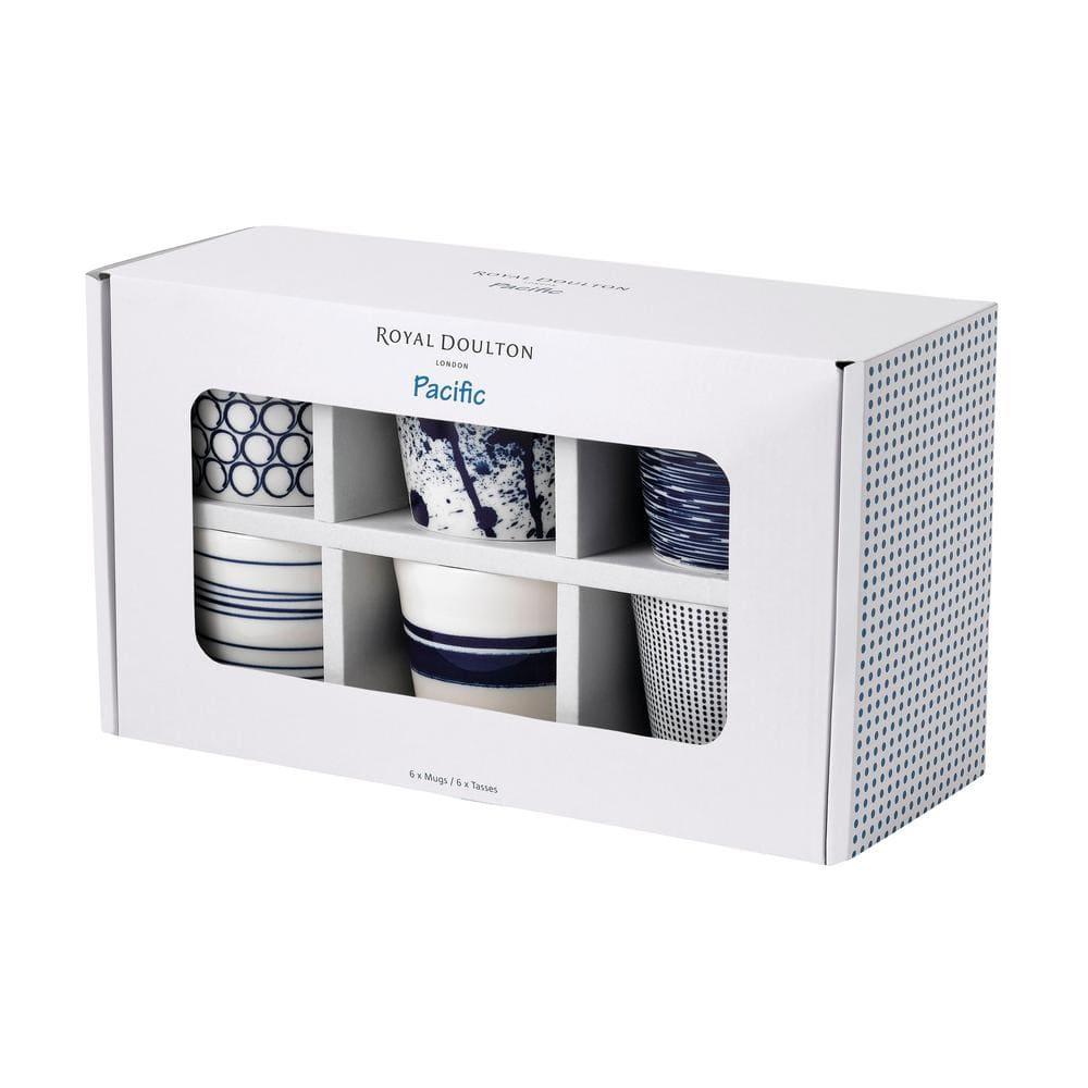 Pacific Mixed Patterns Mugs (Set of 6)