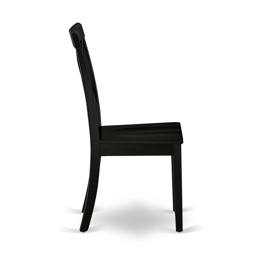 Gracie Oaks Solid Wood Upholstered Dining Chair(Set of 2)