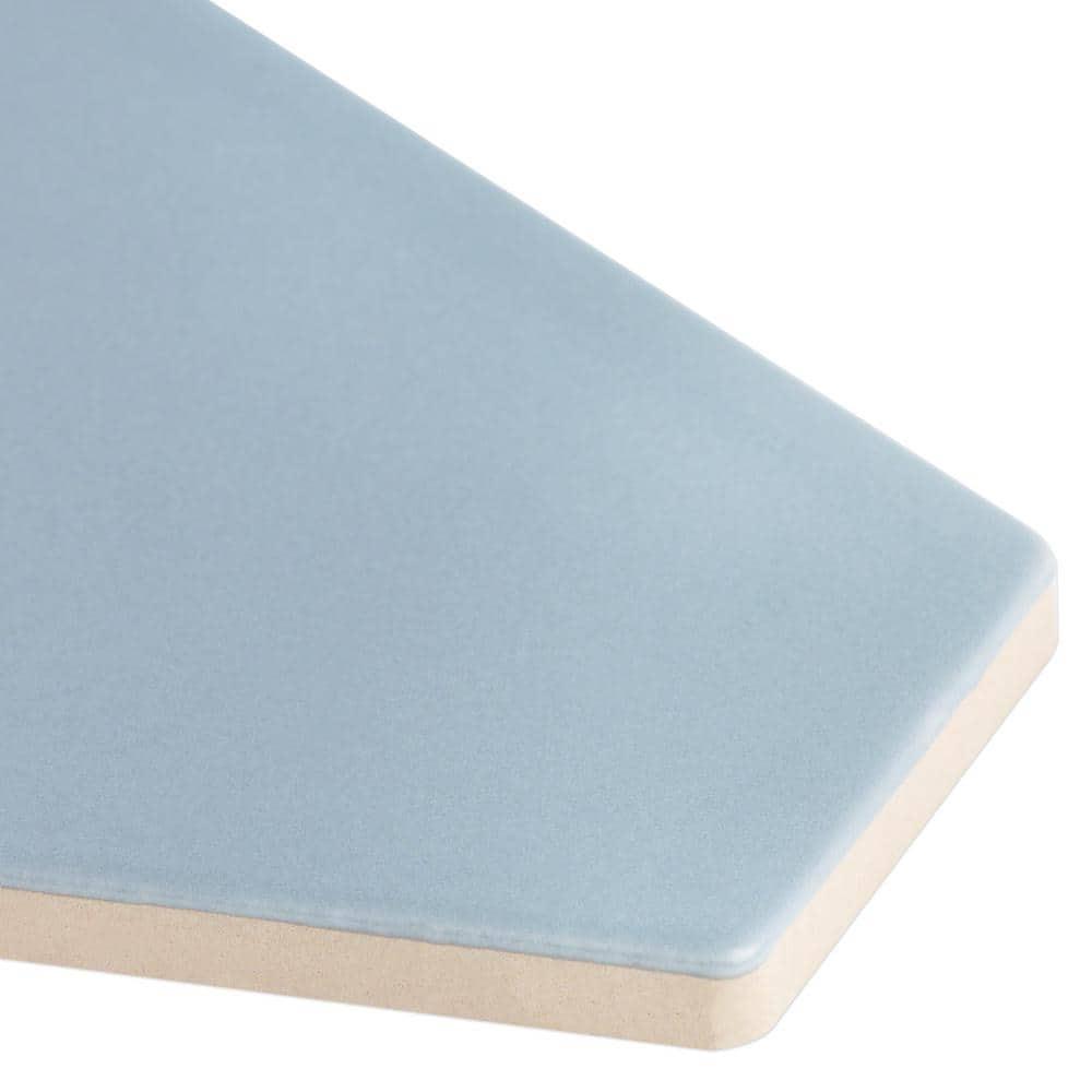 Midland Hexagon 4" x 8" Ceramic Subway Wall Tile (5.38 sq. ft. / box)
