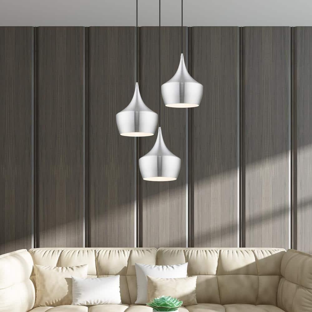 Schultz Single Light Metal Dimmable Pendant