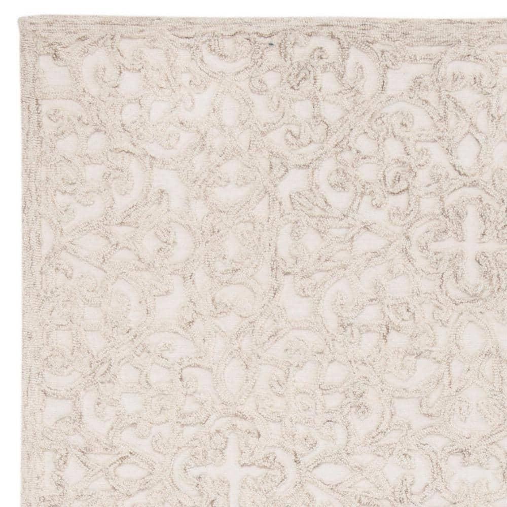 Sarina Trace Hand Tufted Wool And Cotton With Latex Abstract Rug