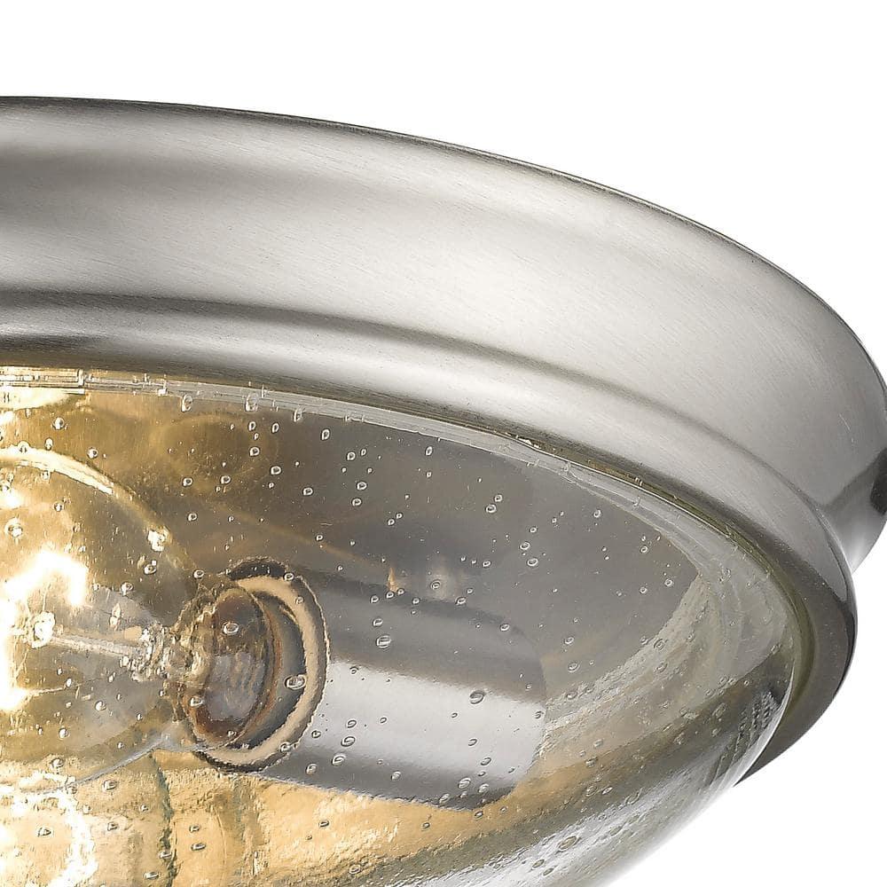 Millennium Lighting 2 - Light Flush Mount in  Brushed Nickel