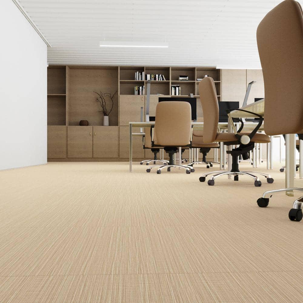 GlueCore Fab 28mil x 12" W x 24" L Adhesive Vinyl Tile Flooring