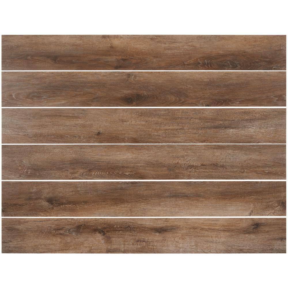 Polaris 6" x 48" x 2.5mm Acacia Luxury Vinyl Tile (36 sq. ft.)