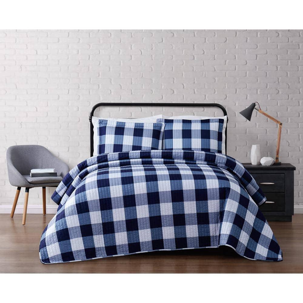 Truly Soft Buffalo Plaid Farmhouse / Country Plaid Quilt Set
