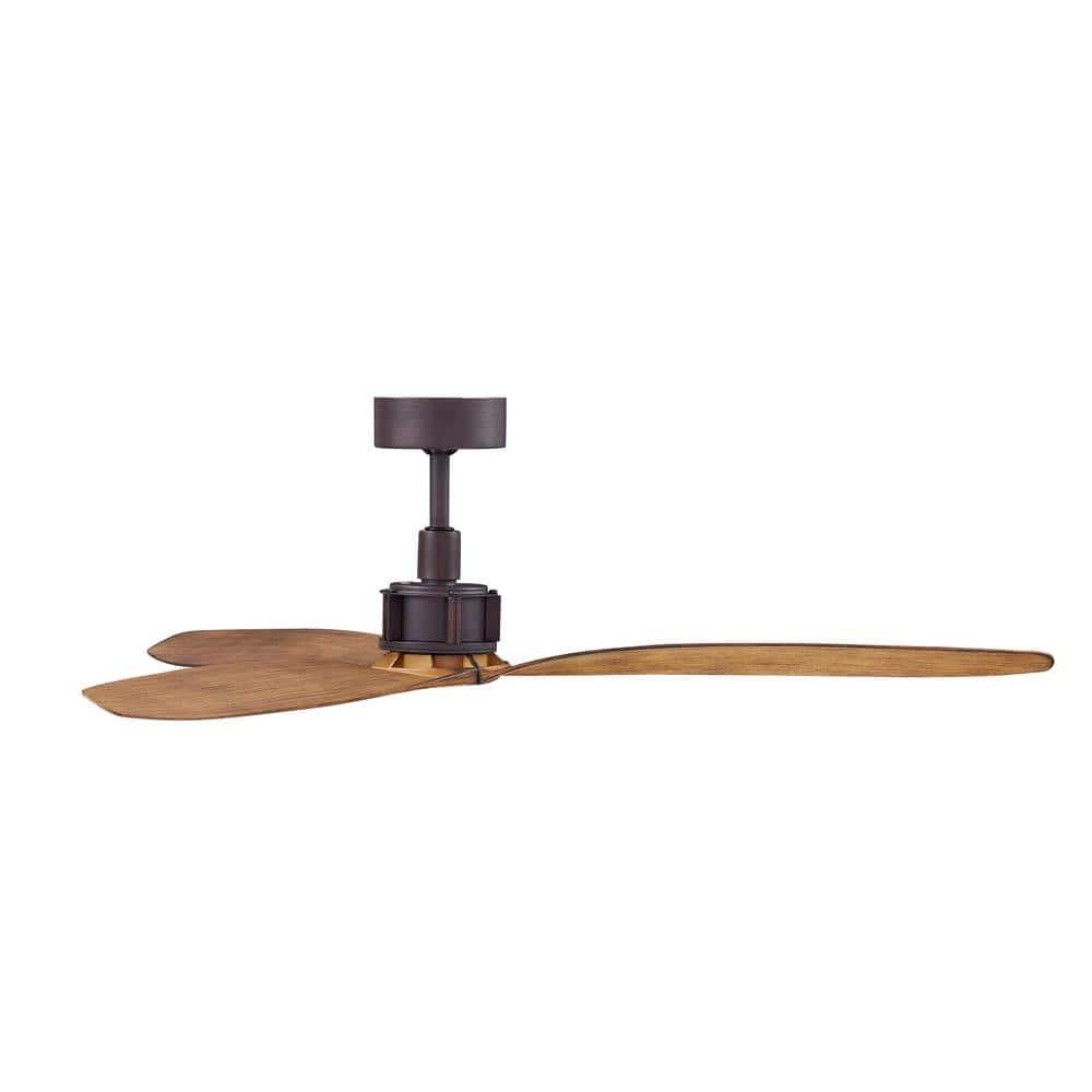 52" Zelda 3 - Blade Standard Ceiling Fan with Remote Control