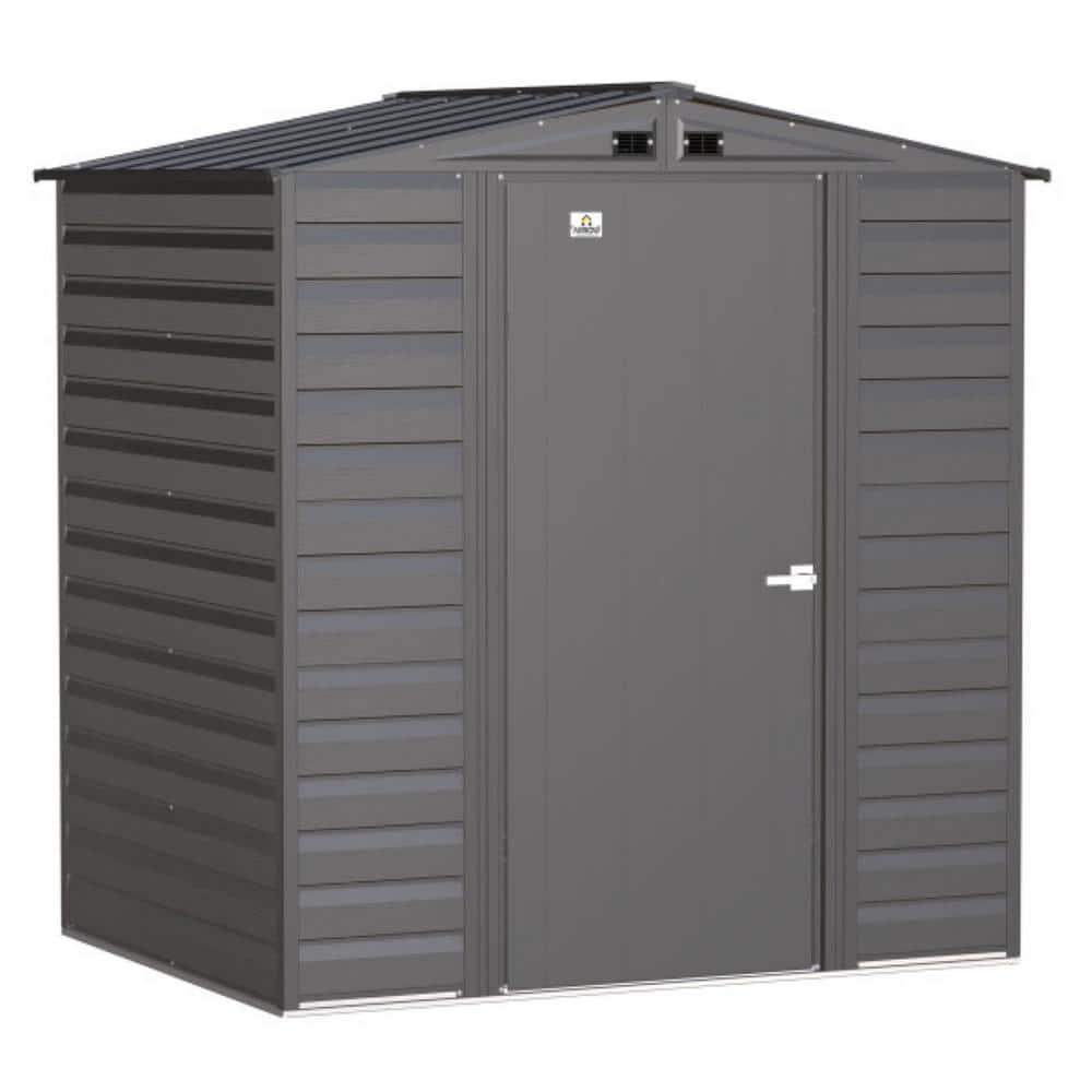 Arrow Select Steel Storage Shed, 6x5
