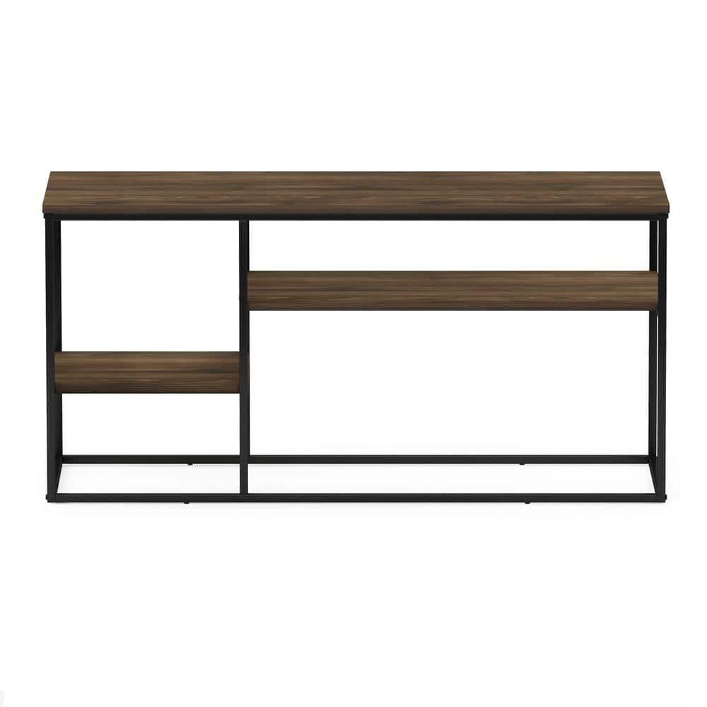 Furinno Moretti Modern Lifestyle TV Stand for TV up to 50 Inch, Columbia Walnut