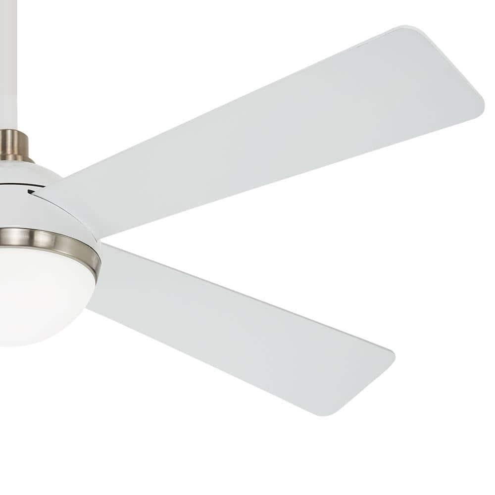 54" 4 - Blade LED Standard Ceiling Fan with Remote Control and Light Kit Included