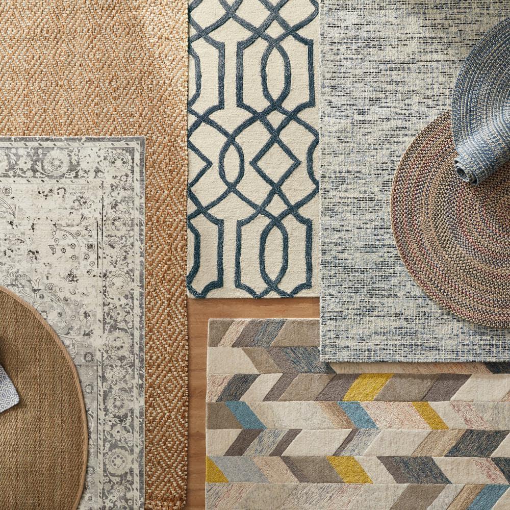 Nuloom Elijah Farmhouse Seagrass Indoor Area Rug, Round 8', Beige