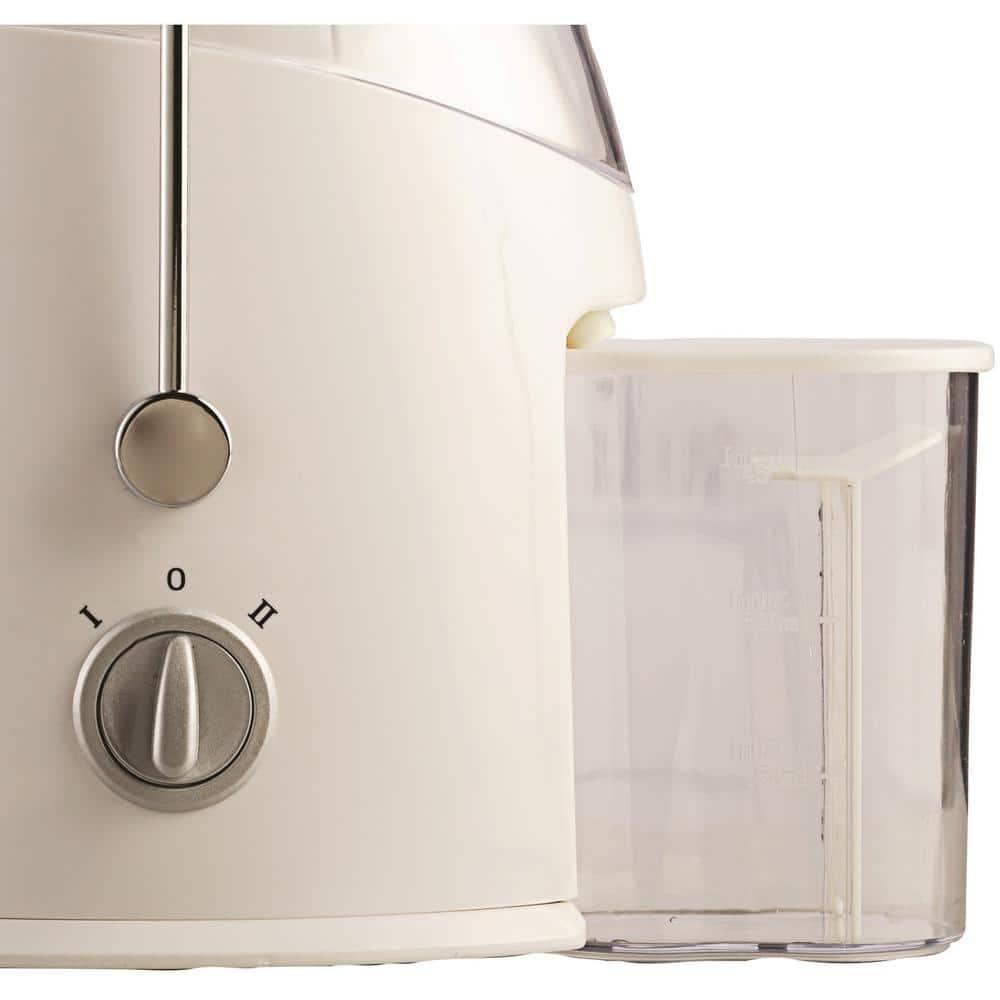 Brentwood 350-mL 400-Watt Juice Extractor in White