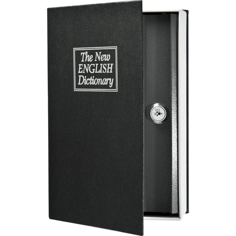 Barska DICTIONARY BOOK LOCK BOX WITH KEY BLACK