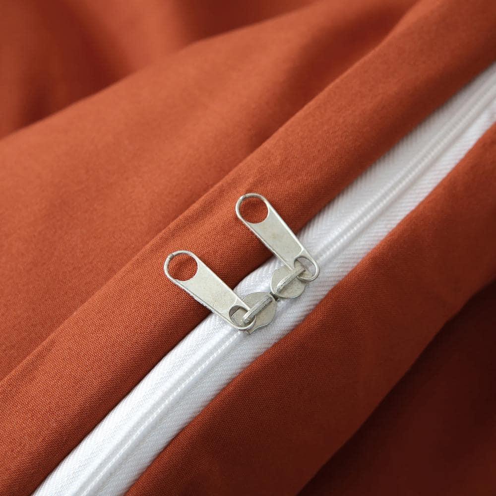 SPRINDAY King Size Comforter Set For Adult, 3 Piece Red Bedding Comforter Sets For All Season