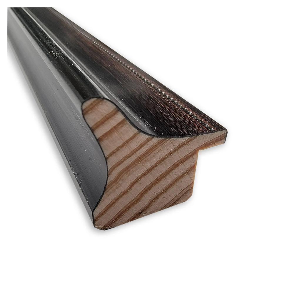 Amanti Art Salon Scoop Red Black Wood Picture Frame Opening Size 22x28 in.