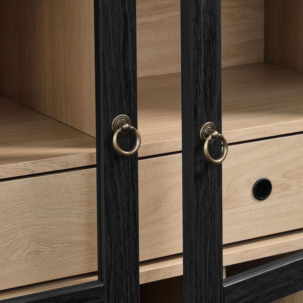 Modway Nolan Arched Bar Cabinet in Black