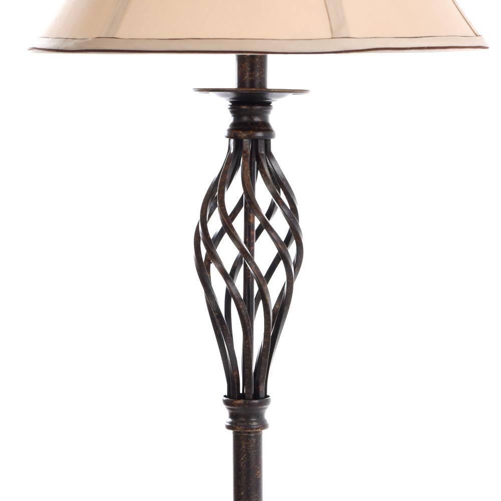 Stylecraft Home Collection - Barclay - 1 Light Table Lamp and Floor Lamp Set (2