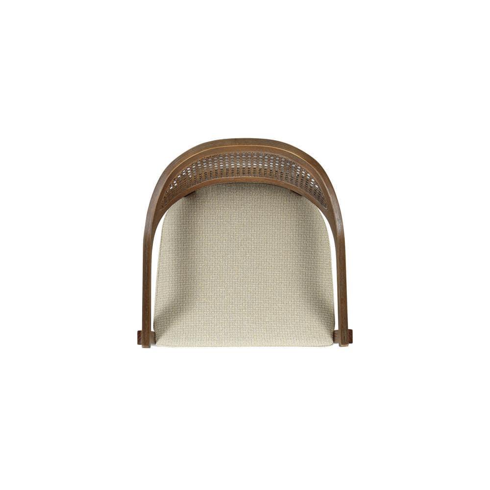 Jennifer Taylor Home Americana Mid-Century Modern 30.5" Cane Back Barstool