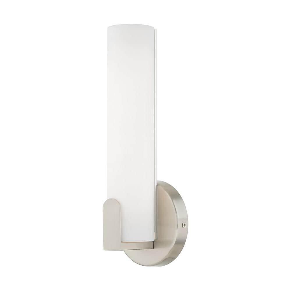 Livex Lighting Lund - Light Sconce ,  Brushed Nickel