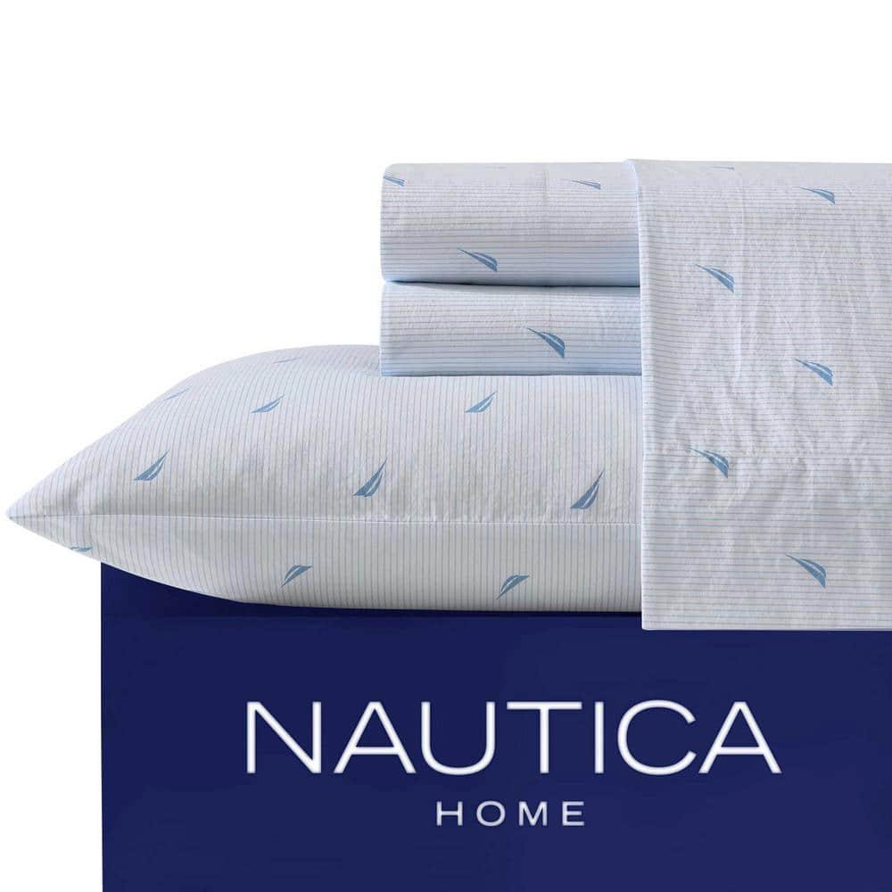 Nautica Printed Cotton Percale Sheet Sets