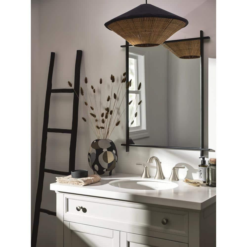 Moen Voss Two Handle 8 in. Widespread Bathroom Faucet Trim Kit, Valve Required
