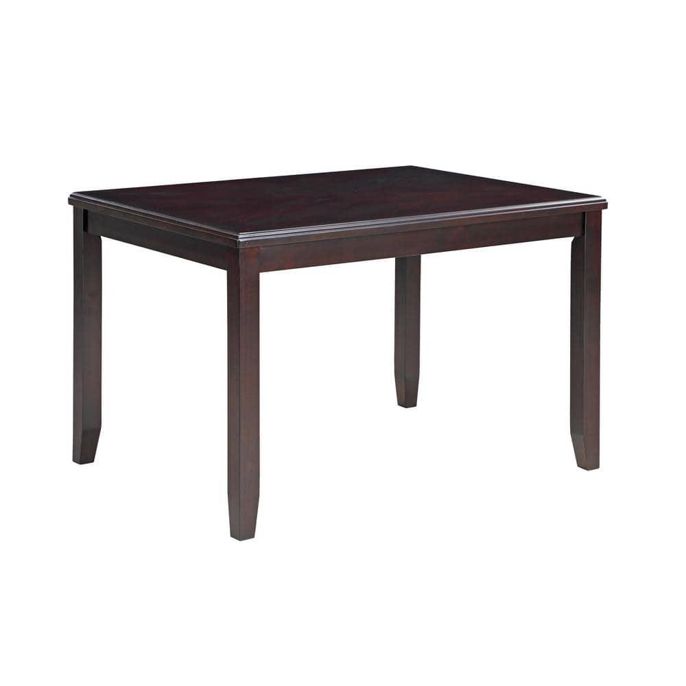 New Classic Furniture Gia Dining Collection with Table & 4 Chairs, Ebony