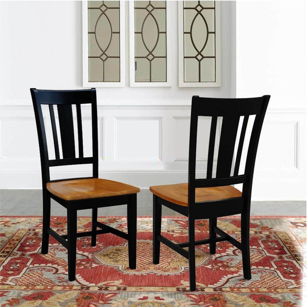 Set of 2 San Remo Splatback Chairs - International Concepts