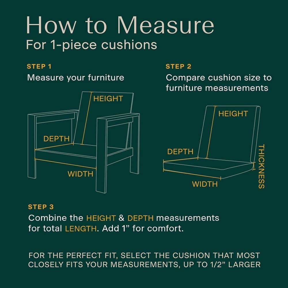 Honeycomb Outdoor Chaise Lounge Cushion - Sunbrella Canvas Black