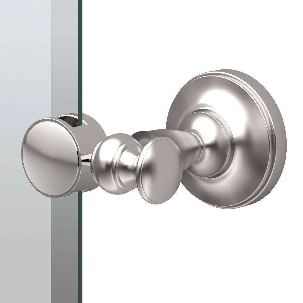 Tavern Wall Mount Frameless Oval Bathroom Vanity Mirror | Pivoting (Tilting) and Beveled Wall Mirror