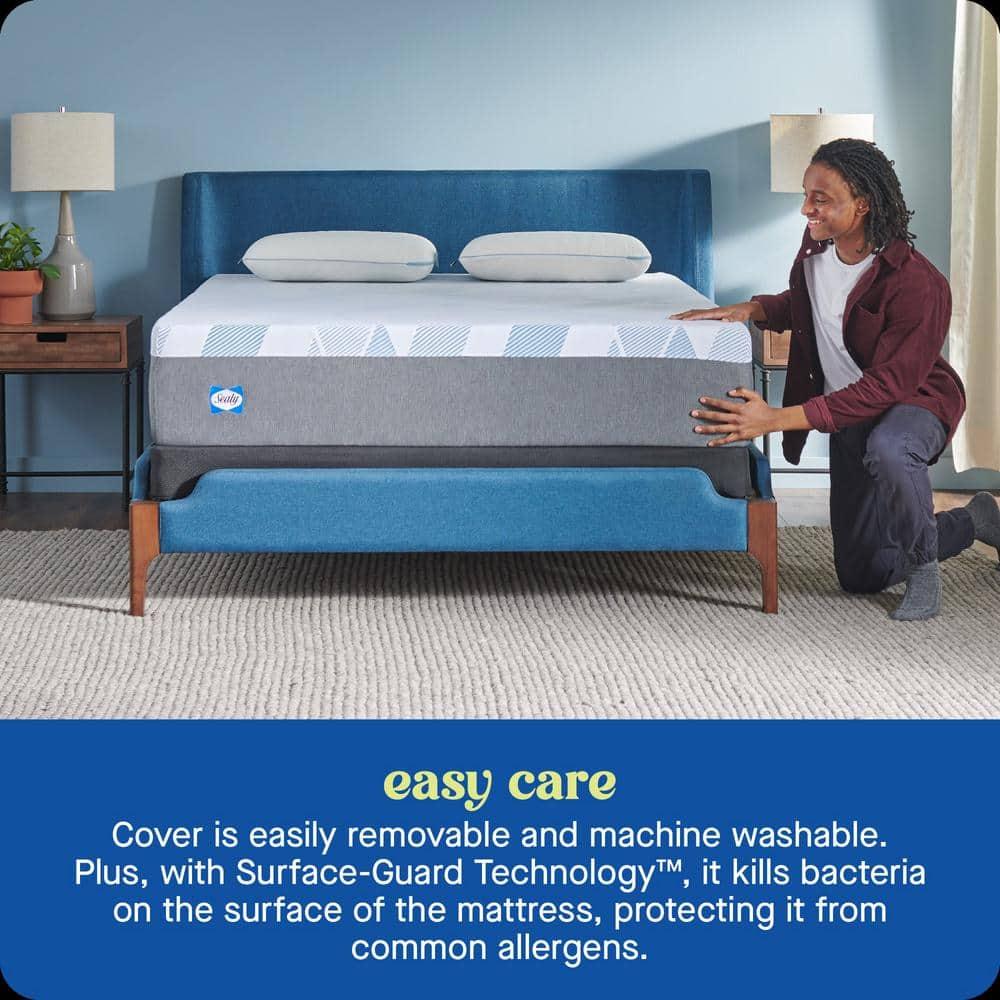 Sealy Dreamlife 14” King Gel Memory Foam Mattress-in-a-Box, Adult