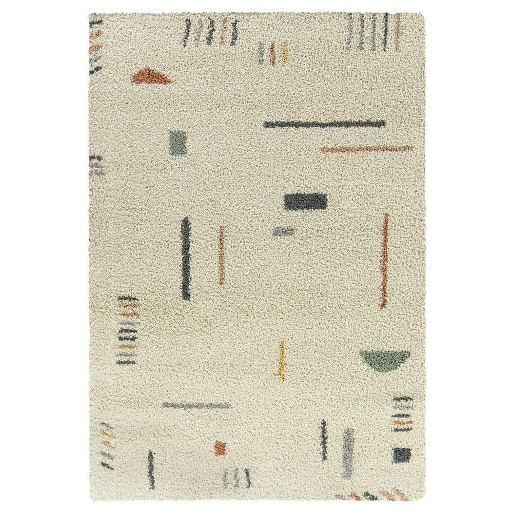 4'4"x6' Rupa Boho Moroccan Kids' Area Rug Cream - Balta Rugs