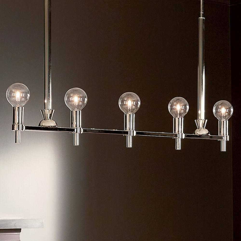 Kichler Lighting Torvee 5 - Light Chandelier in  Nickel Textured