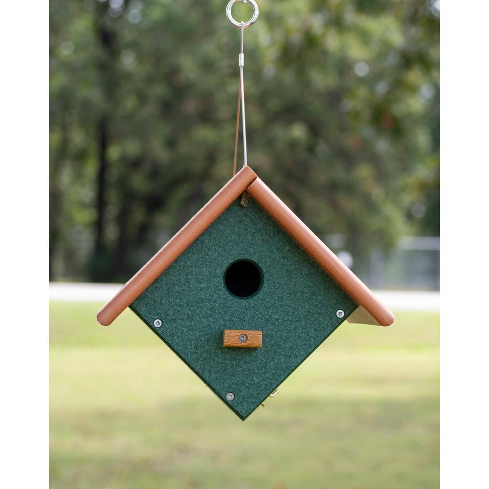 Outdoor Leisure Products 8'' H x 9'' W x 9'' D Hanging No Additional Durability Birdhouse