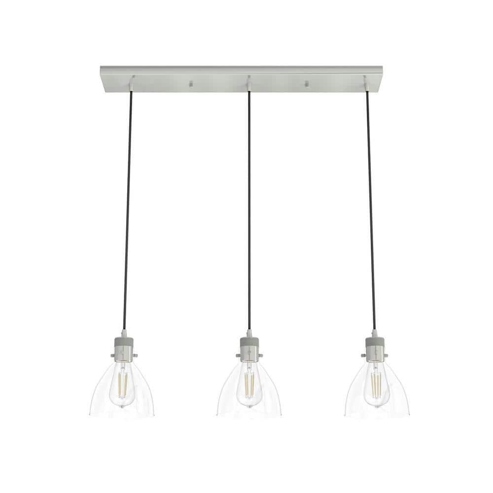 Hunter Fan Van Nuys 3 Light Linear Cluster Pendant