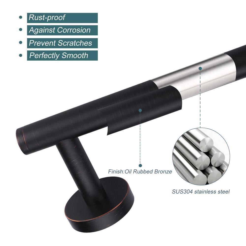 24 Inch Wall Mounted Towel Bar
