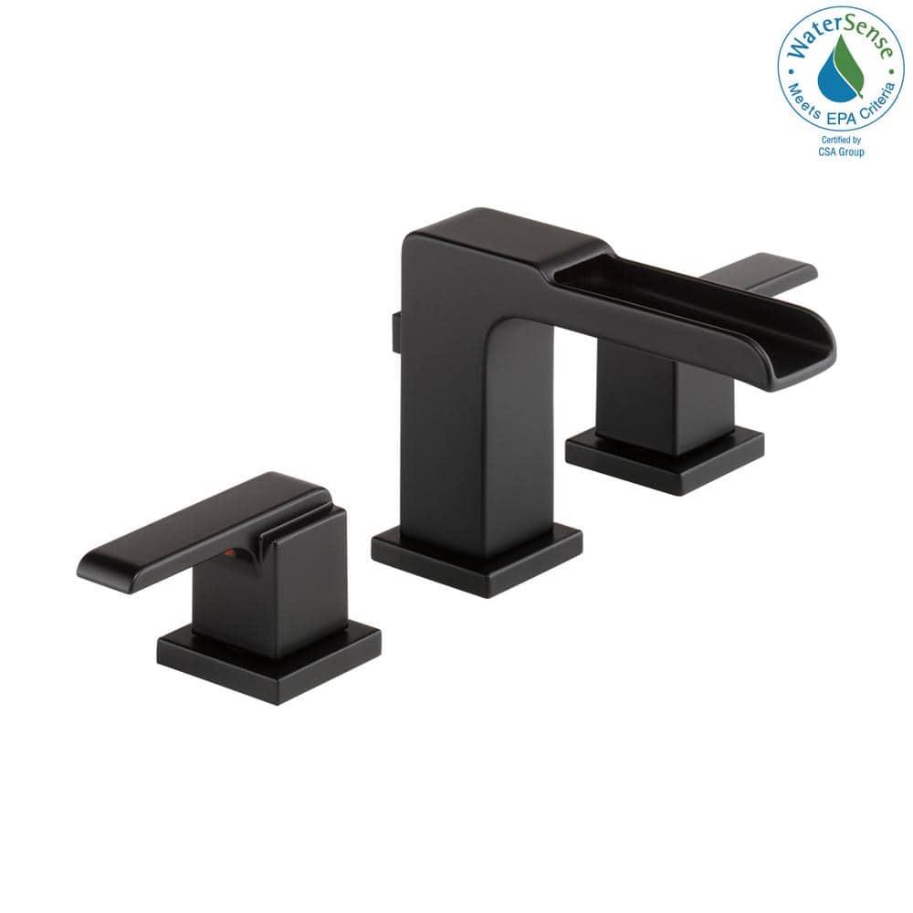 Ara Widespread Bathroom Faucet with Drain Assembly and DIAMOND Seal Technology