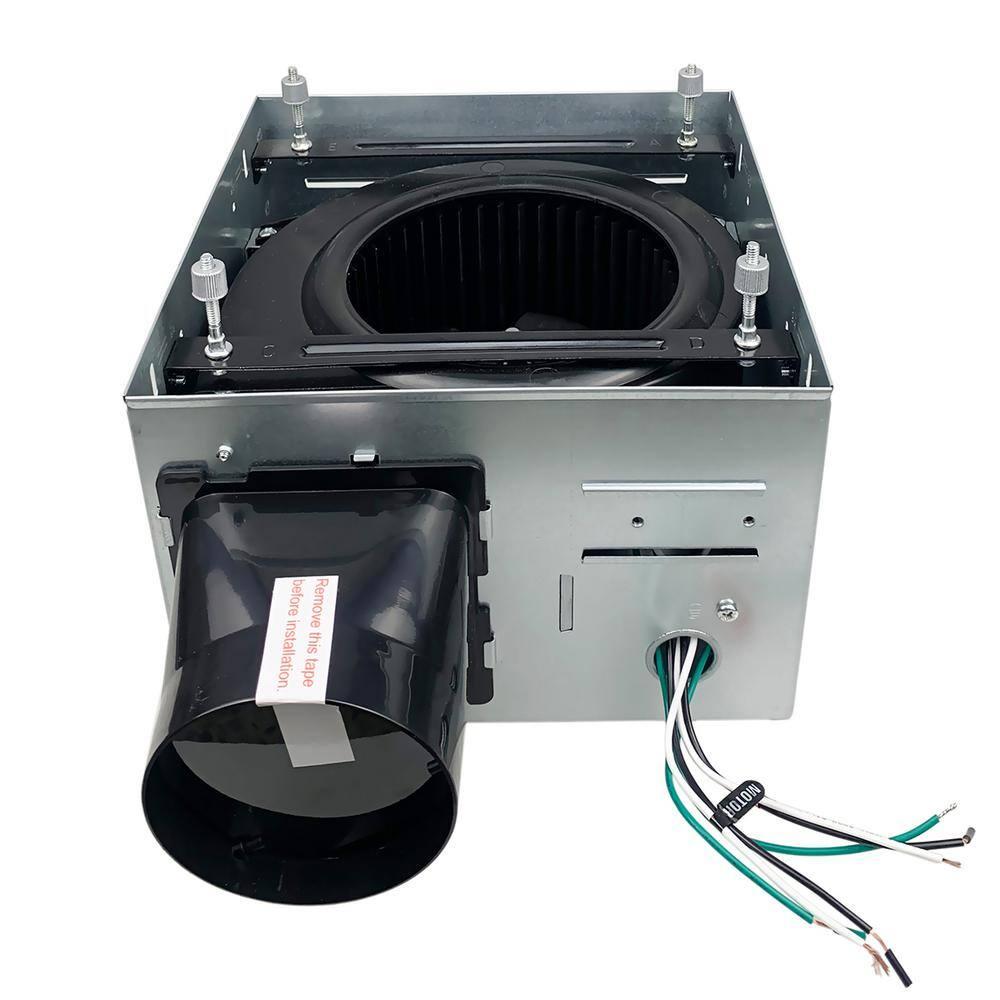 Broadway Decorative 110 Cfm 2.0 Sones Bathroom Ventilation Exhaust Fan With Light