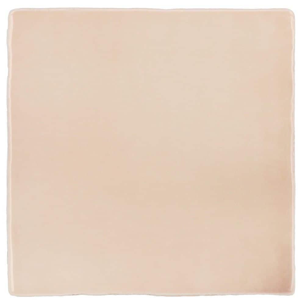 Andova Fion 4-in. Mediterranean-Inspired Glossy Ceramic Wall Tile